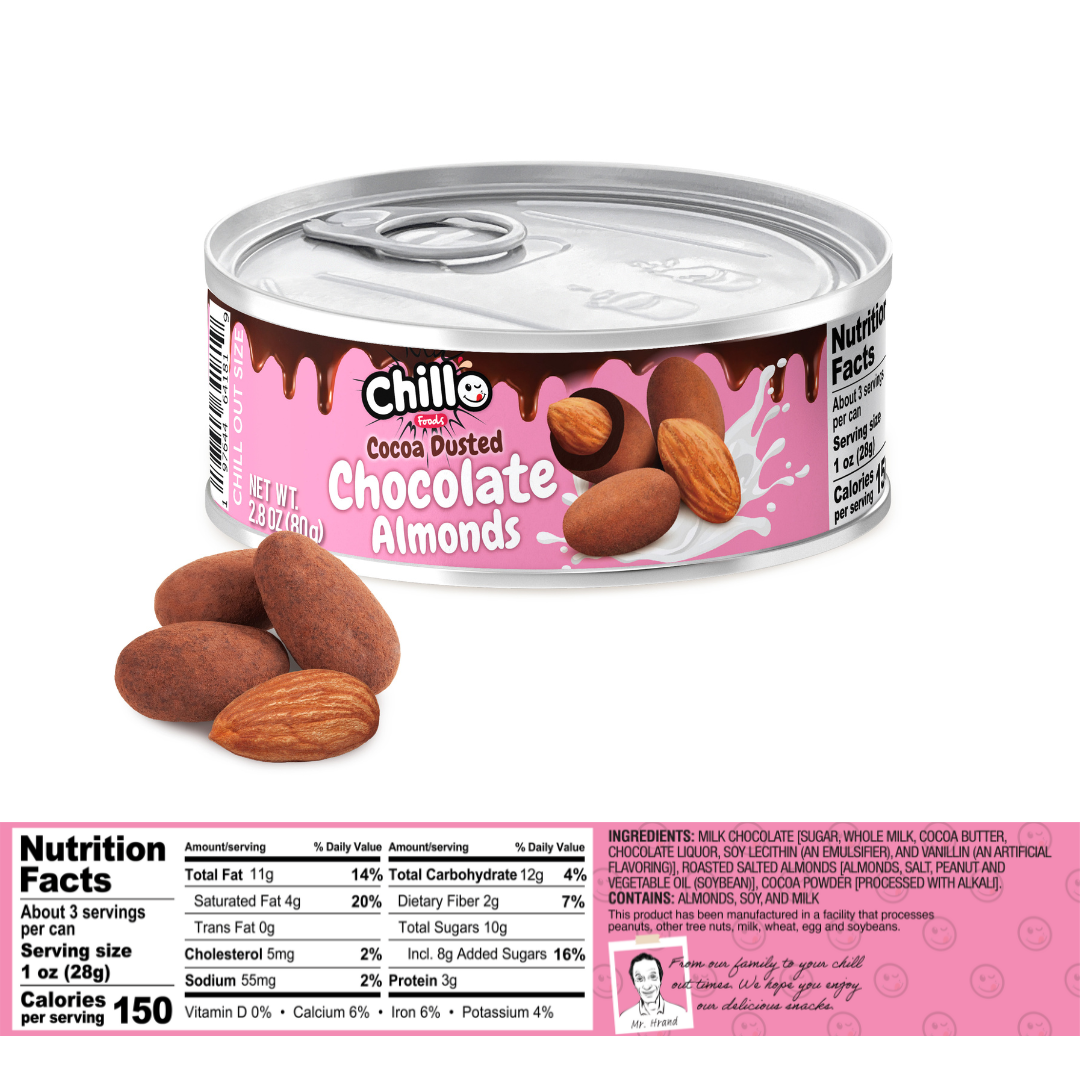 Chocolate Covered Almonds Cocoa Dusted