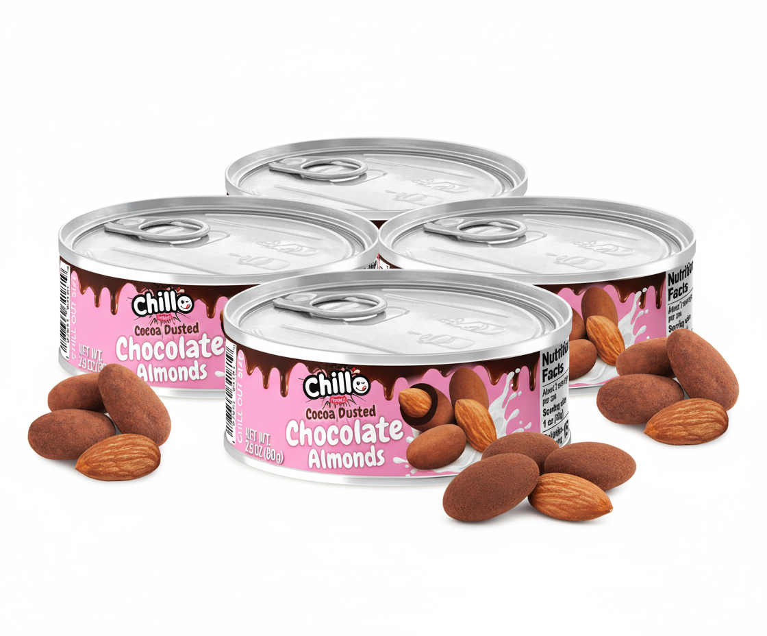 Chocolate Covered Almonds Cocoa Dusted