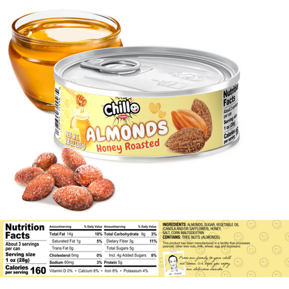 Honey Roasted Almonds Crunchy